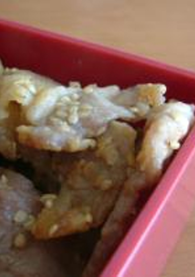 豚肉のごま焼き-レシピのメイン写真