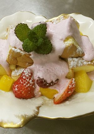 ふわふわシフォンケーキ-レシピのメイン写真