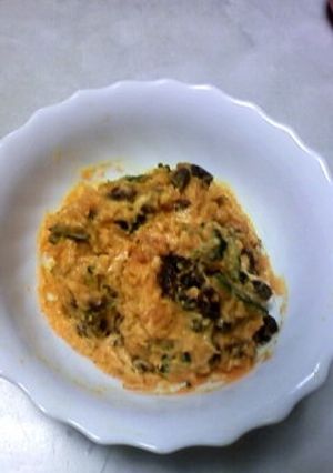 残った南瓜の煮物を食べきるサラダ♪-レシピのメイン写真