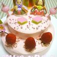 ひな祭り*雛段ケーキ