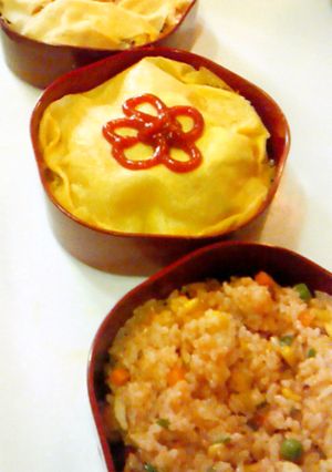 必勝!天神オムライス-レシピのメイン写真