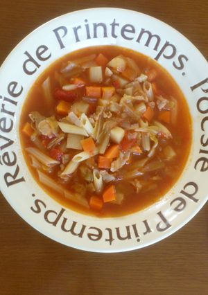 コストコトマト缶のミネストローネ-レシピのメイン写真
