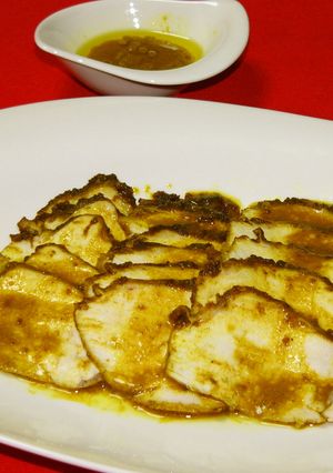 鶏むね肉のレンジでチン♪カレー味人気UP-レシピのメイン写真