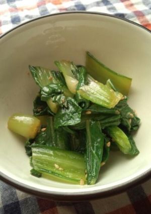 祖母の味＊青梗菜のナムル-レシピのメイン写真