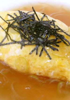 炊き込みご飯で★簡単★餡かけオムライス-レシピのメイン写真