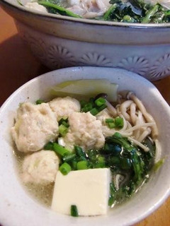 ゆず胡椒で鍋用・鶏つくね☆-レシピのメイン写真