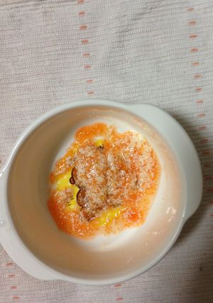 離乳食初期 にんじん豆腐-レシピのメイン写真