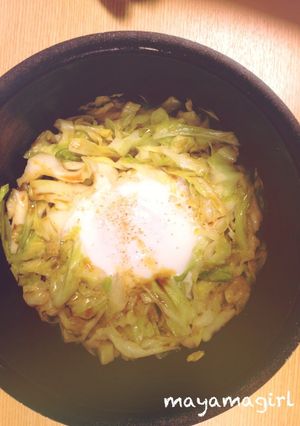 簡単朝ごはん!卵の巣ごもり♪-レシピのメイン写真
