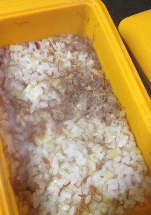 レンジでコーンビーフの炊き混みご飯-レシピのメイン写真