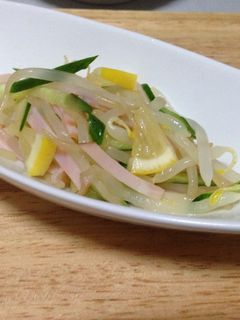 もやしのエスニック風サラダ-レシピのメイン写真