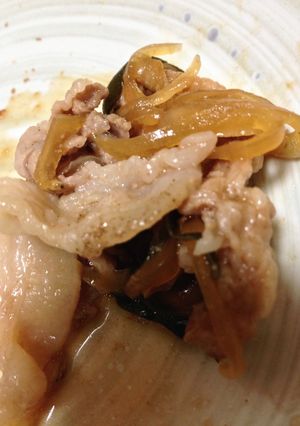 豚肉とスライス玉ねぎ 〜焼肉のタレ味〜-レシピのメイン写真