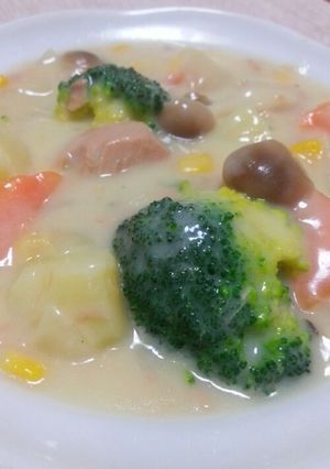 ツナのクリームシチュー-レシピのメイン写真