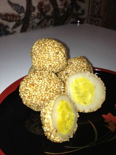 たこ焼き器で⁈ごま団子-レシピのメイン写真