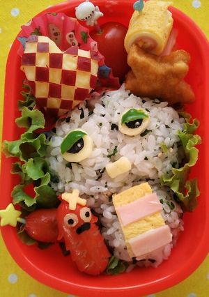 キャラ弁☆ガチャムク-レシピのメイン写真