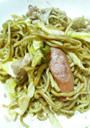 麺が美味しい焼きそば　レンジ＆ノンオイル-レシピのメイン写真