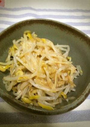 ３分で☆彡もやしのごま♥ポン♥サラダ-レシピのメイン写真