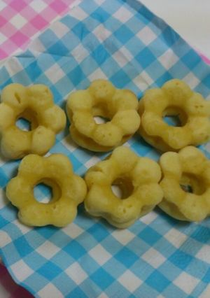 もちもちヘルシー焼きドーナツ-レシピのメイン写真