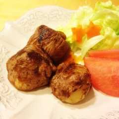 รูปของ 簡単♪ 肉巻きポテト