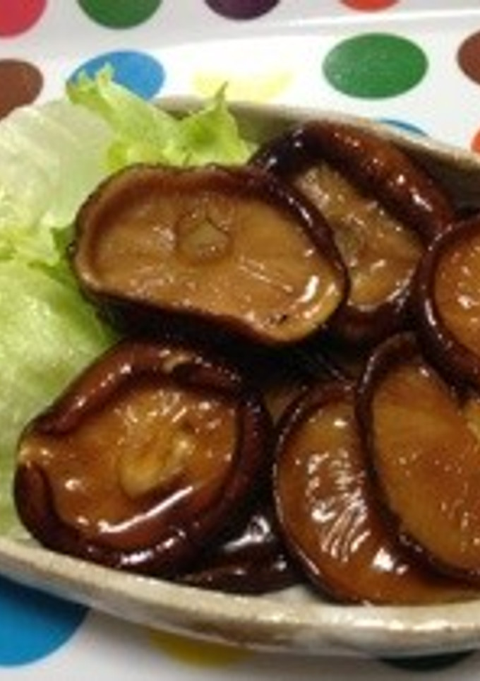 簡単☆干し椎茸の甘酢炒め-レシピのメイン写真