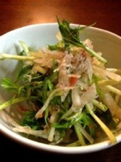 水菜と大根の梅ジャコサラダ-レシピのメイン写真