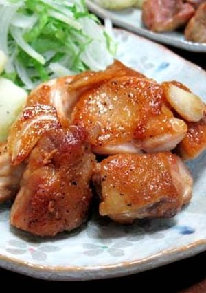 鶏もものニンニクしょうゆ照り焼き-レシピのメイン写真