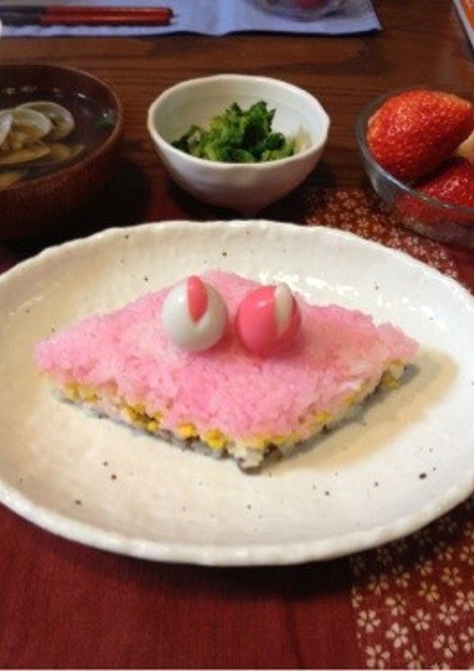 Let's！雛ずしを作りませう！-レシピのメイン写真