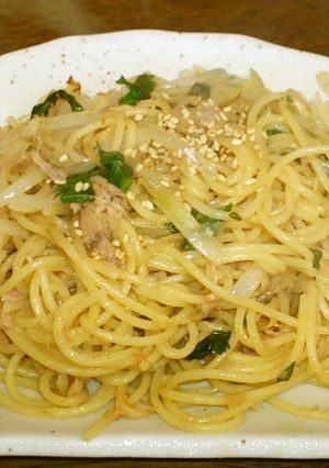 さっぱり!?　和風パスタ-レシピのメイン写真