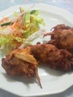 ゴボウと豚肉の天ぷら-レシピのメイン写真