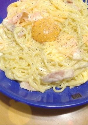とっても濃厚♪簡単カルボナーラ-レシピのメイン写真