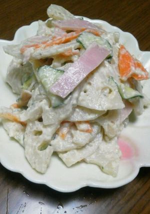 酢ばすのマヨサラダ♪リメイクでも！-レシピのメイン写真
