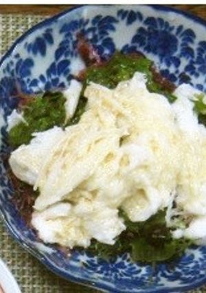 海草・めかぶ・やまいものねばねばサラダ！-レシピのメイン写真