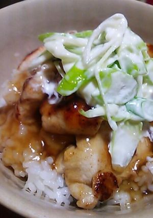 鶏むね肉のあんかけ丼-レシピのメイン写真