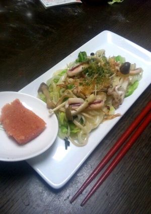 シーフード♤簡単塩焼きうどん-レシピのメイン写真