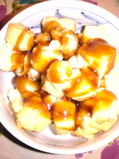 揚げ餅の甘酢あんかけ-レシピのメイン写真