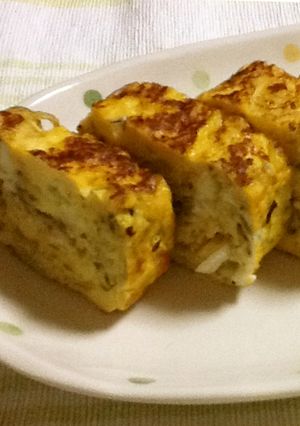 じゃこ葱入り玉子焼き-レシピのメイン写真