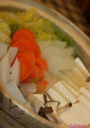 甘味噌ダレでいただくあっさり鍋-レシピのメイン写真