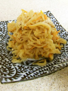 素朴な味の切干大根の煮物-レシピのメイン写真