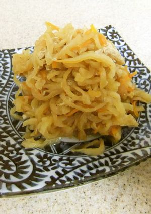 素朴な味の切干大根の煮物-レシピのメイン写真