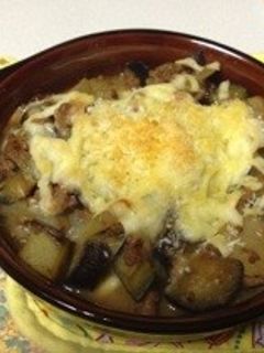 ナスとたっぷり野菜の味噌チーズ焼き-レシピのメイン写真