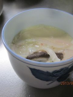 しいたけ、カニカマ、茶碗蒸し-レシピのメイン写真