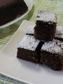 米粉と豆腐で作る【ブラウニー】-レシピのメイン写真