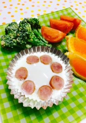 お弁当に✿お花の目玉焼き-レシピのメイン写真