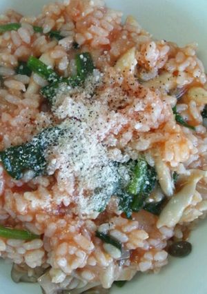 完熟トマト使用♪簡単トマトリゾット-レシピのメイン写真