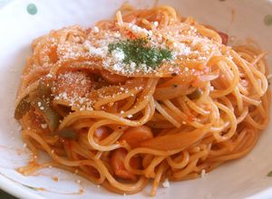 お鍋ひとつで簡単ナポリタンスパゲティ-レシピのメイン写真