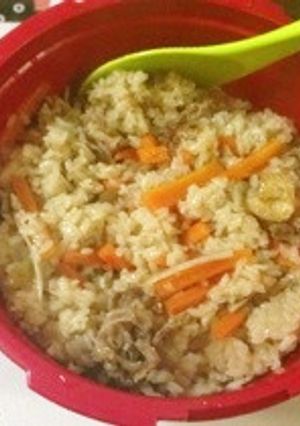 レンジ用圧力鍋で炊き込み御飯♪-レシピのメイン写真
