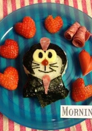 ひな祭りキャラ弁にも〜お内裏ドラえもん〜-レシピのメイン写真