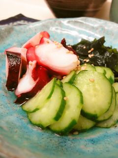 *タコと胡瓜の酢の物*-レシピのメイン写真