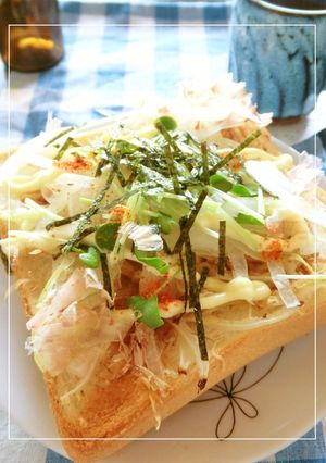 ダブル玉葱の和トースト-レシピのメイン写真