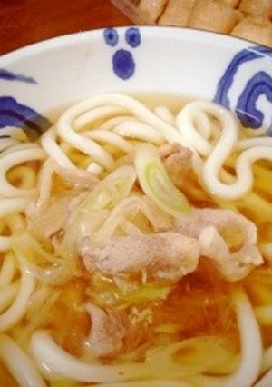 肉うどん-レシピのメイン写真