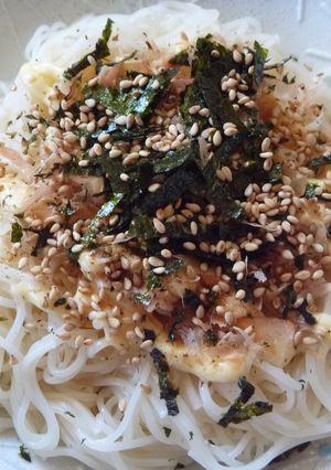 簡単！そうめんでぱぱっとご飯！-レシピのメイン写真